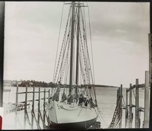 Image: Bowdoin in Dry-dock at East Boothbay, Maine